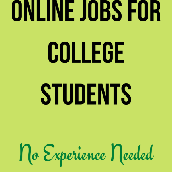 Online jobs for college students