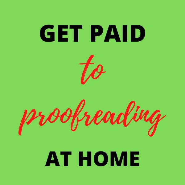 Proofreading freelance gigs online